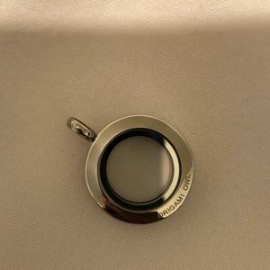 Mini silver stainless steal locket